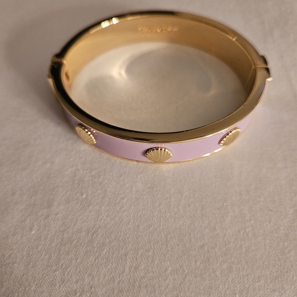 Talbots Jewelry - Talbots Gold and Lavender Color  Shell Bracelet